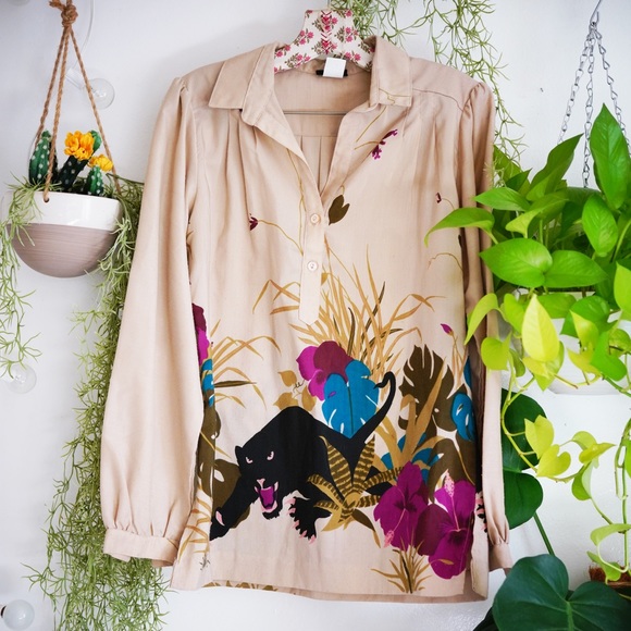 Vintage Tops - VINTAGE Pierre Lamonte Blouse!